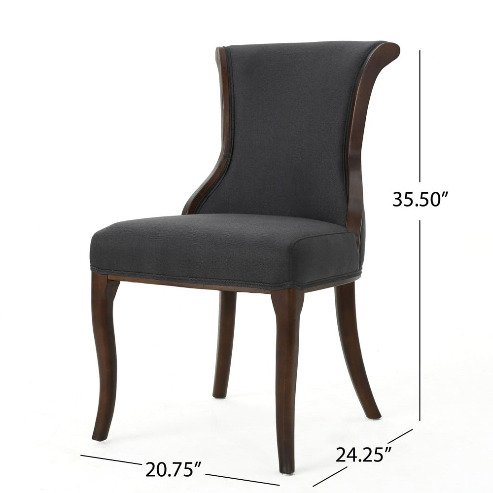 Lexia Fabric Dining Chair (Set of 2) by Christopher Knight Home