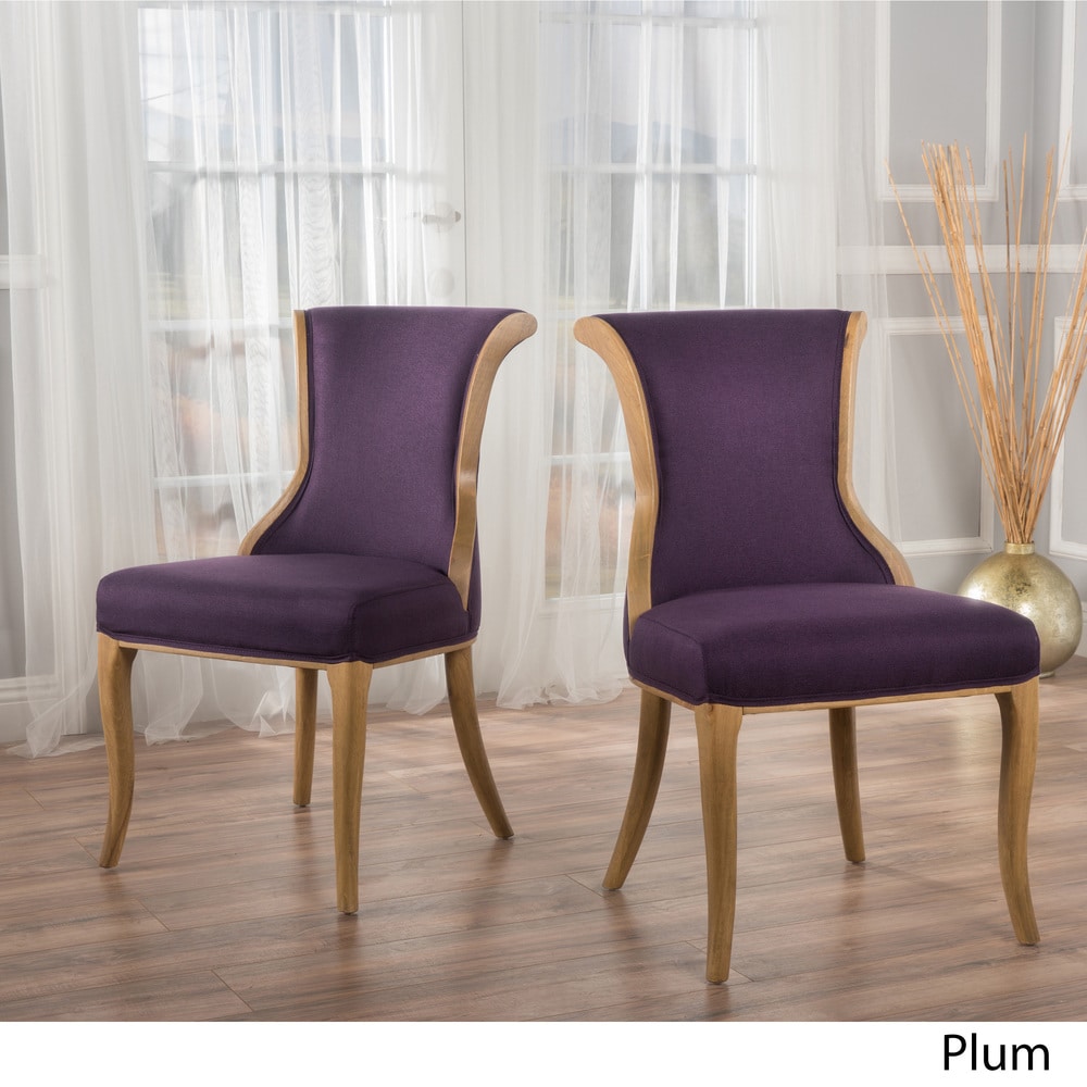 Lexia Fabric Dining Chair (Set of 2) by Christopher Knight Home