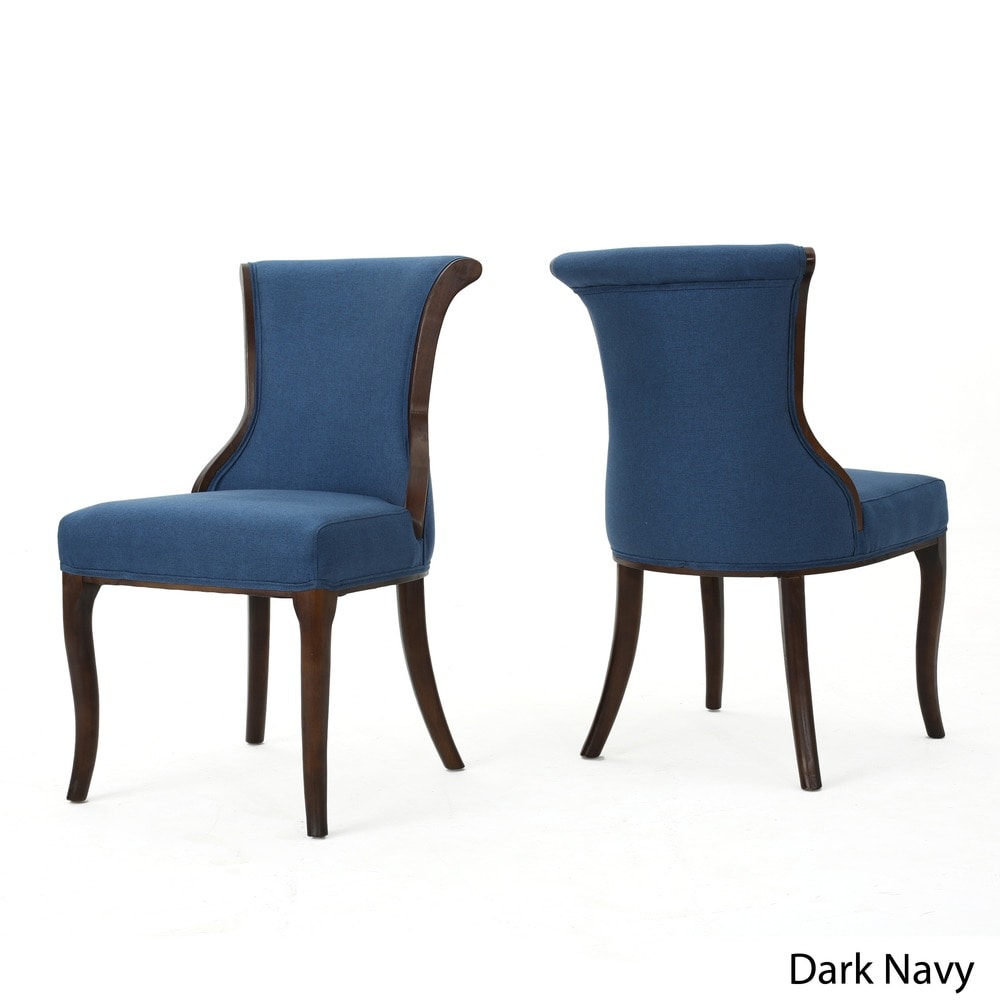 Lexia Fabric Dining Chair (Set of 2) by Christopher Knight Home
