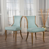 Lexia Fabric Dining Chair (Set of 2) by Christopher Knight Home