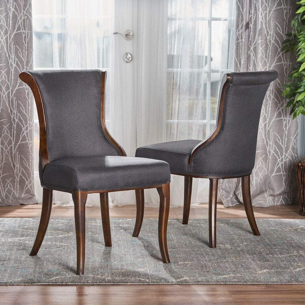 Lexia Fabric Dining Chair (Set of 2) by Christopher Knight Home
