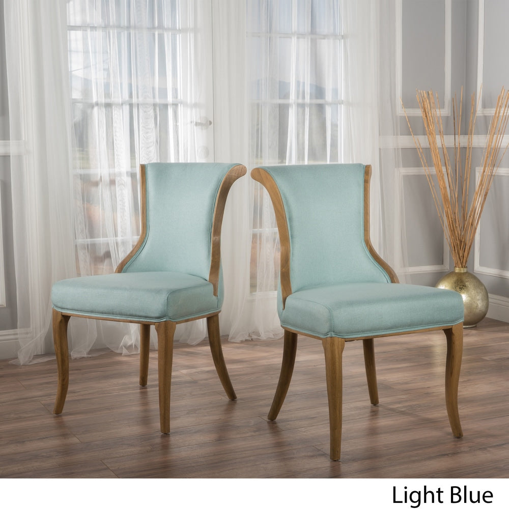 Lexia Fabric Dining Chair (Set of 2) by Christopher Knight Home