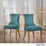 Lexia Fabric Dining Chair (Set of 2) by Christopher Knight Home