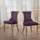 Lexia Fabric Dining Chair (Set of 2) by Christopher Knight Home