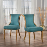 Lexia Fabric Dining Chair (Set of 2) by Christopher Knight Home