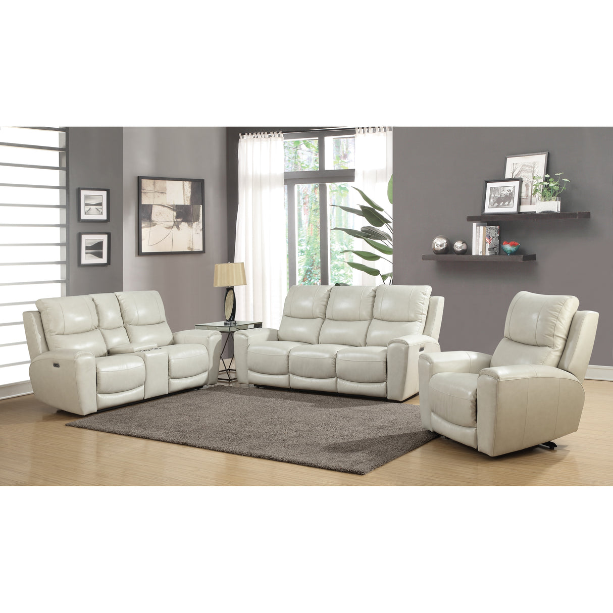 Copper Grove Fyti Top Grain Leather Power Reclining Chair