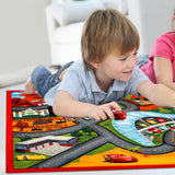 Licensed Disney Cars 3 Road Racer Youth Digital Printed Area Rug - 4' 6" x 6' 6"