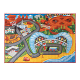 Licensed Disney Cars 3 Road Racer Youth Digital Printed Area Rug - 4' 6" x 6' 6"