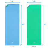 Life Energy 6mm Reversible Double Sided Yoga Mat