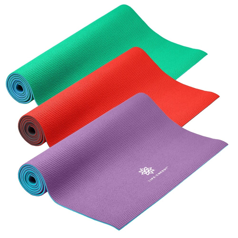 Life Energy 6mm Reversible Double Sided Yoga Mat