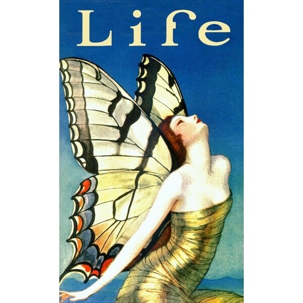 Life-VINAPP114444 Print 20"x12.25" by Vintage Apple Collection