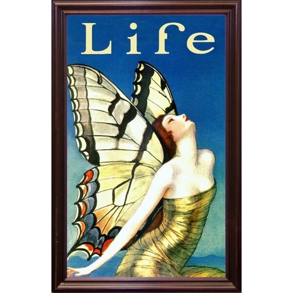 Life-VINAPP114444 Print 20"x12.25" by Vintage Apple Collection