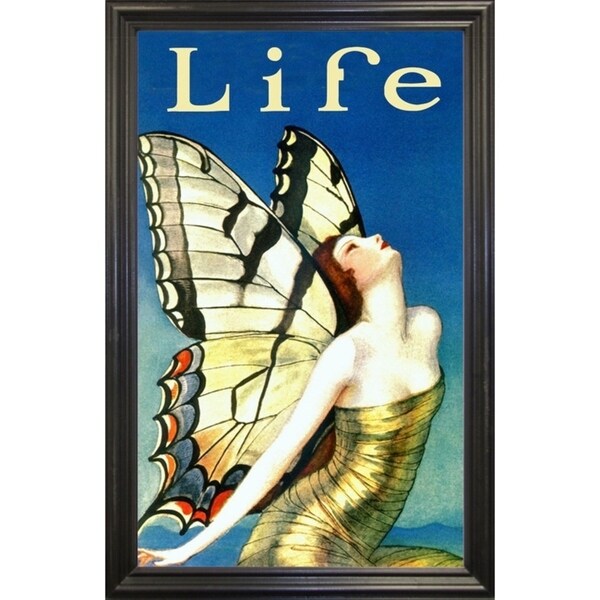 Life-VINAPP114444 Print 20"x12.25" by Vintage Apple Collection