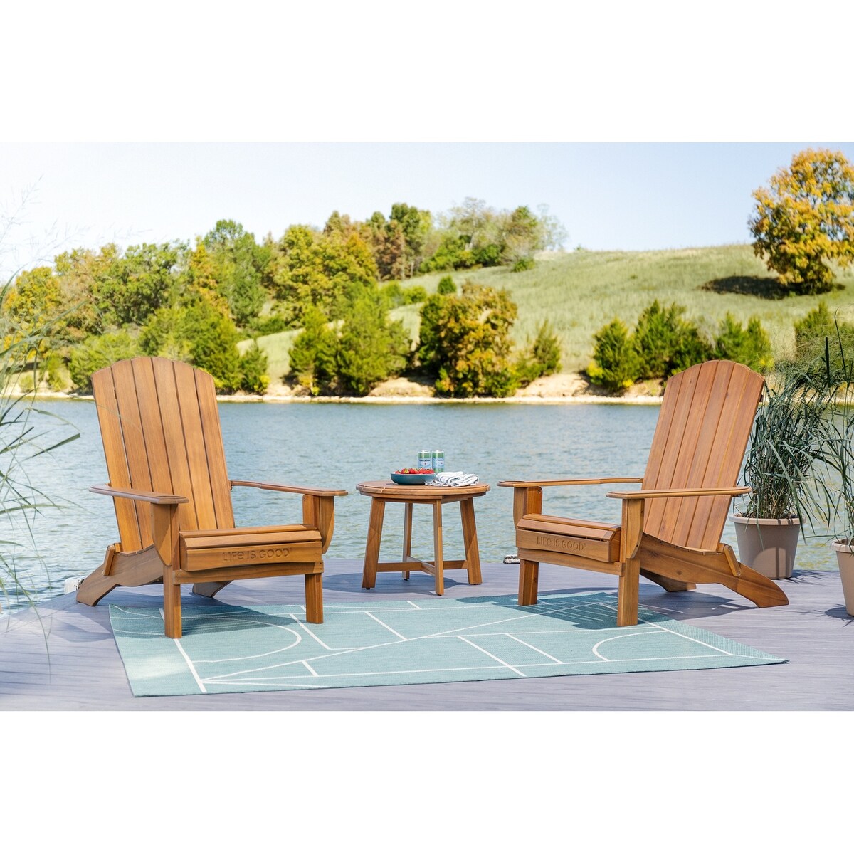 Life is Good Adirondack Oversized Chair