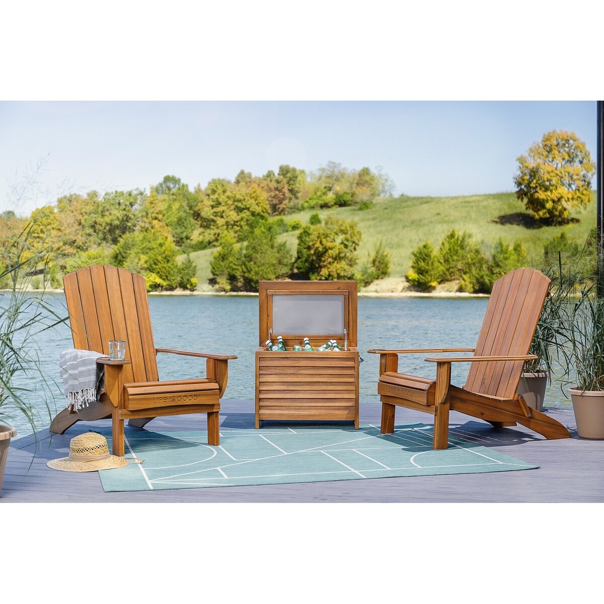 Life is Good Adirondack Oversized Chair