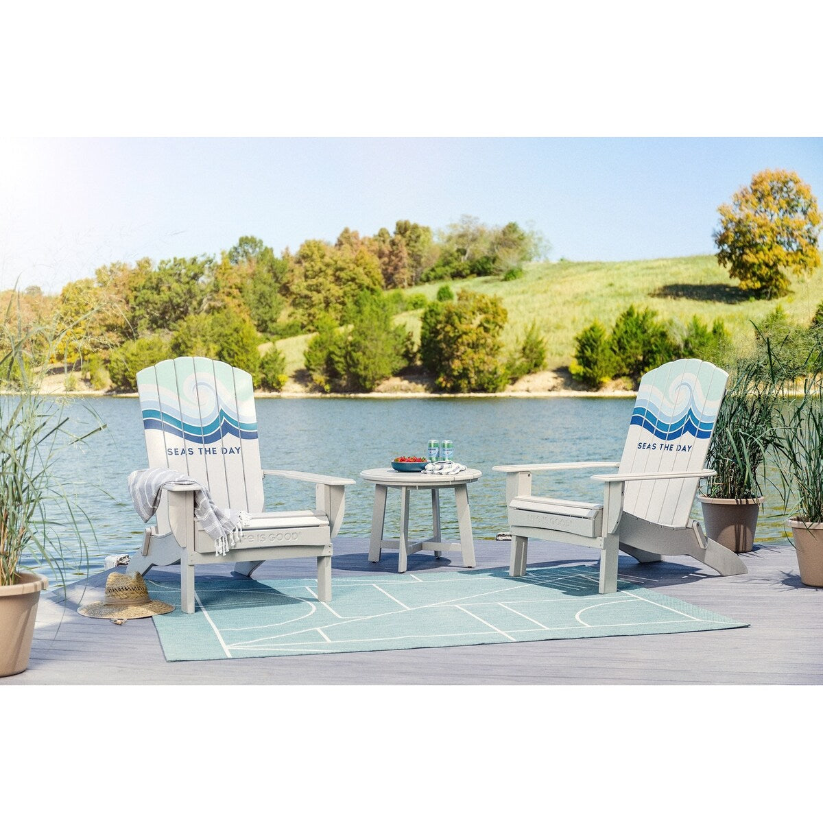 Life is Good Adirondack Oversized Chair