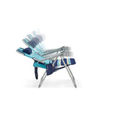 Life is Good Set of 2 Backpack Lawn Chairs with Silver Frame