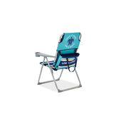 Life is Good Set of 2 Backpack Lawn Chairs with Silver Frame
