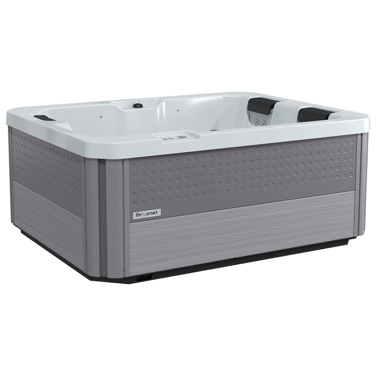 Lifesmart Willow 3-Person 32-Jet 115V Acrylic Plug and Play Spa with Lounge Seating
