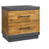 Lifestorey Drake 2-Drawer Nightstand