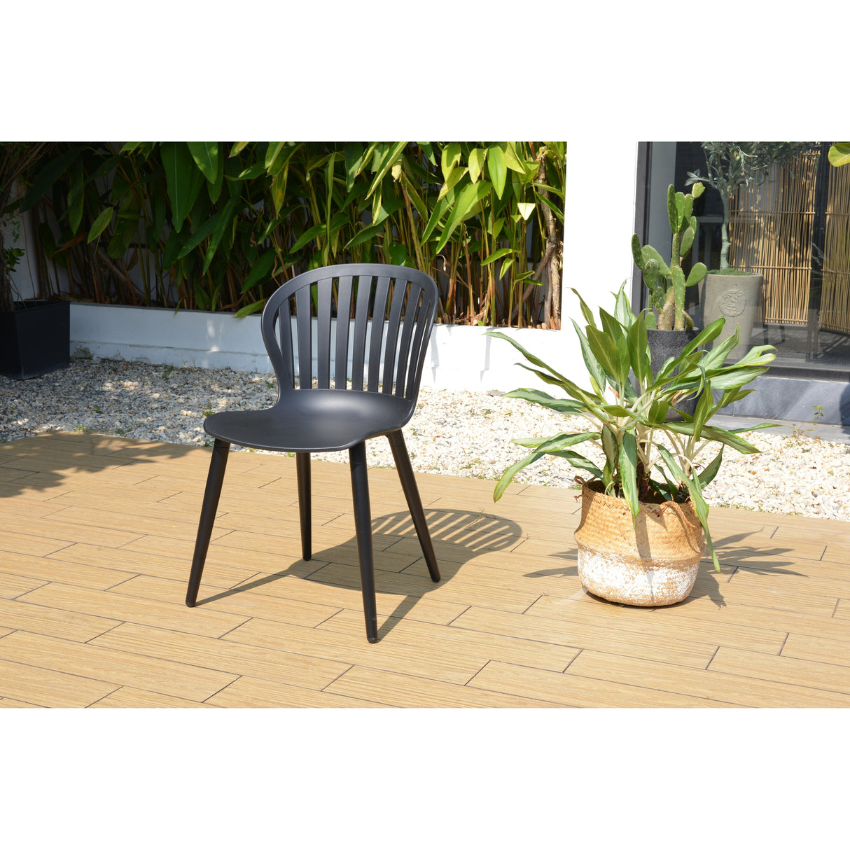 LifestyleGarden 9pc FSC Certified Wood Outdoor Patio Extendable Dining Set