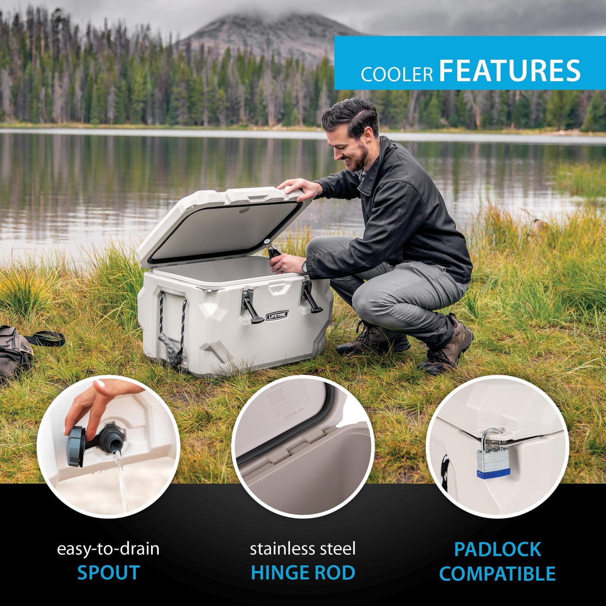 Lifetime 65 Quart High Performance Cooler