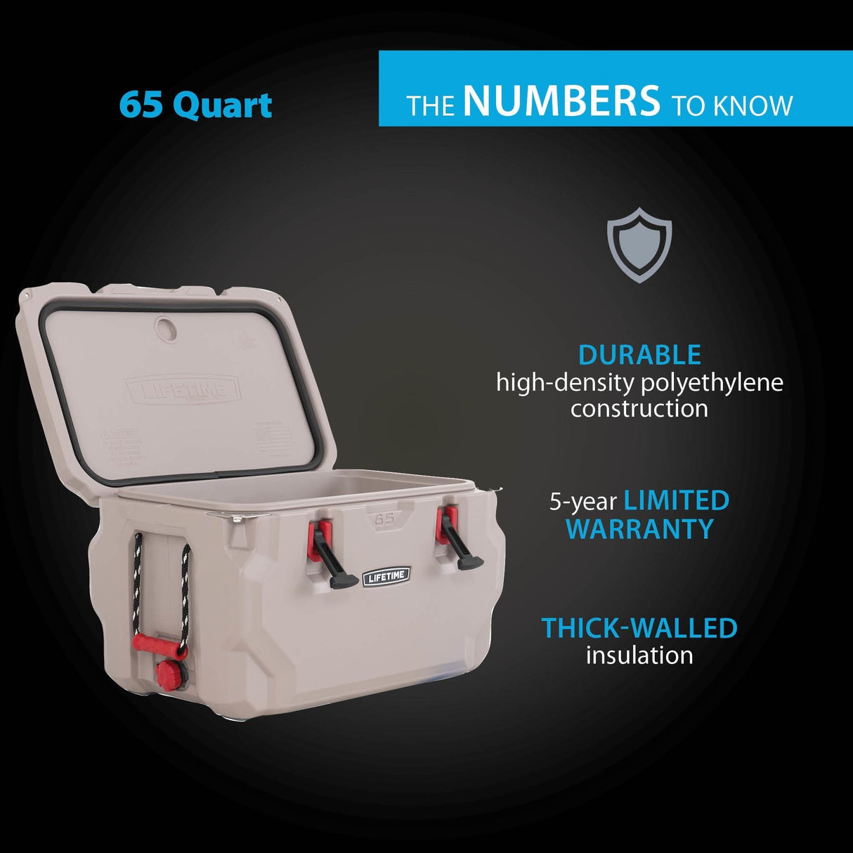 Lifetime 65 Quart High Performance Cooler
