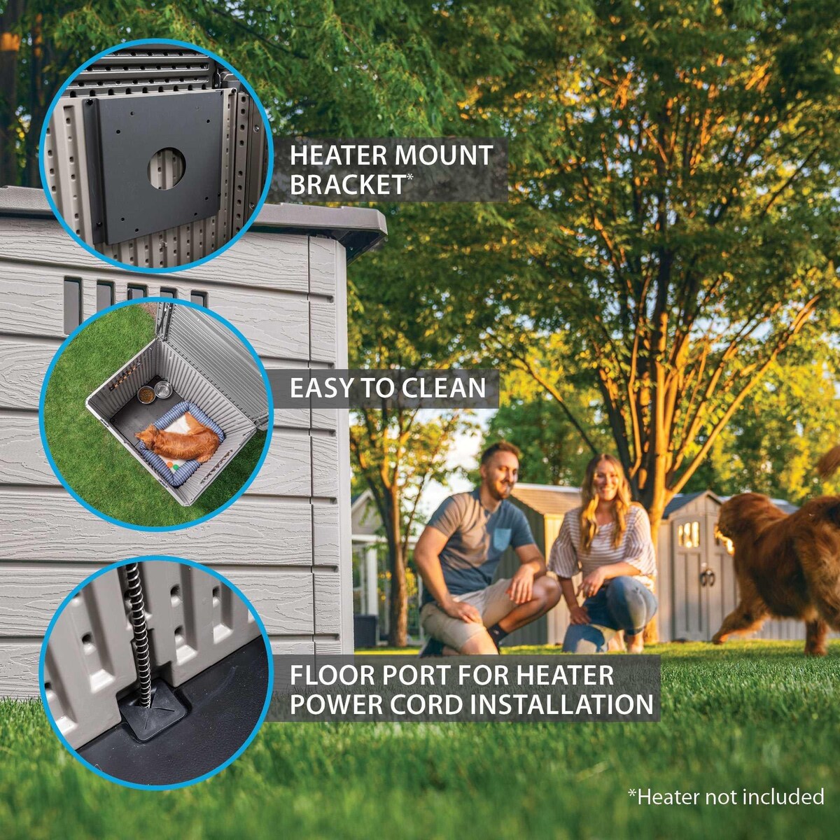 Lifetime Deluxe Dog House, Large