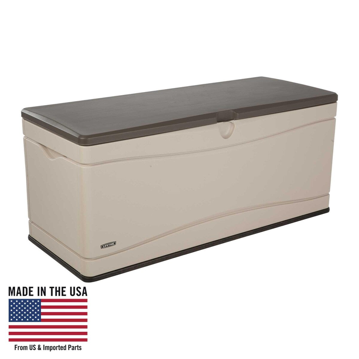 Lifetime Heavy-Duty Outdoor Storage Deck Box (130 Gallon)