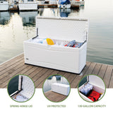 Lifetime Heavy-Duty Outdoor Storage Deck Box (130 Gallon)