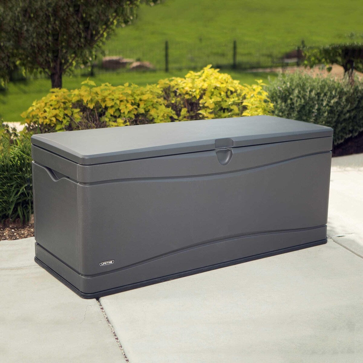 Lifetime Heavy-Duty Outdoor Storage Deck Box (130 Gallon)