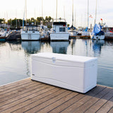 Lifetime Heavy-Duty Outdoor Storage Deck Box (130 Gallon)