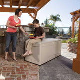 Lifetime Heavy-Duty Outdoor Storage Deck Box (130 Gallon)