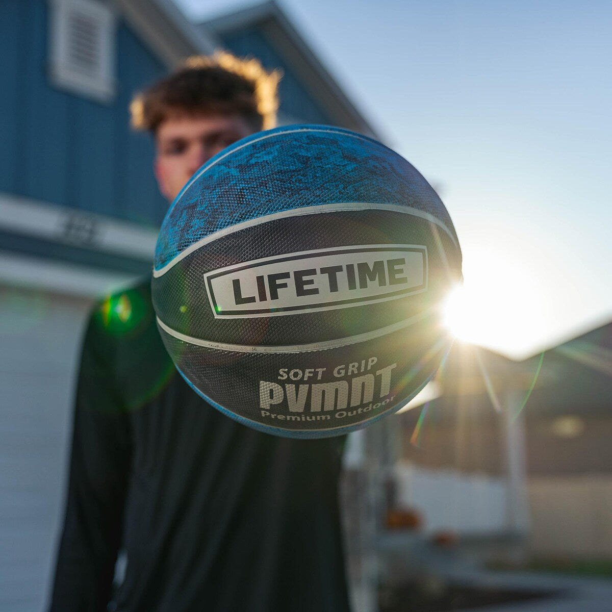 Lifetime Soft Grip PVMNT Premium Outdoor Basketball, 29.5-Inch