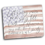 Lift Every Voice 20x16 Gallery Wrapped Stretched Canvas