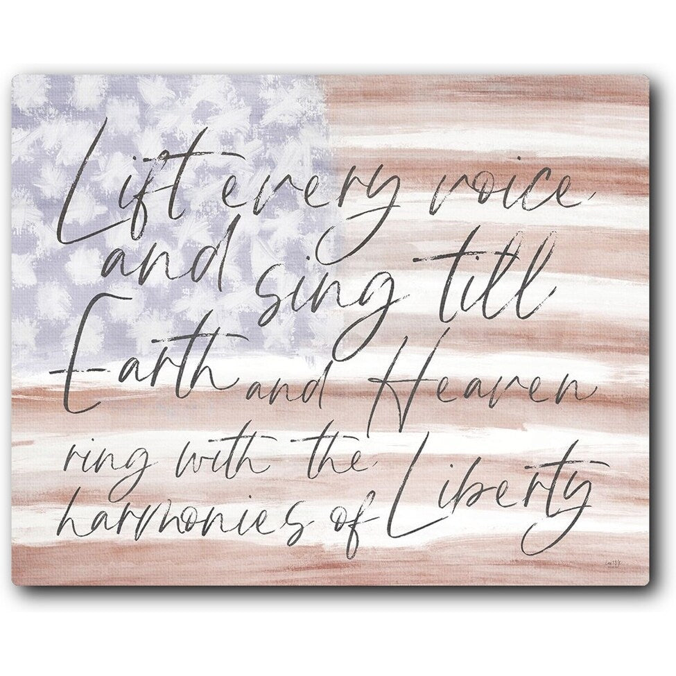 Lift Every Voice 20x16 Gallery Wrapped Stretched Canvas