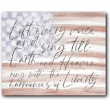 Lift Every Voice 20x16 Gallery Wrapped Stretched Canvas