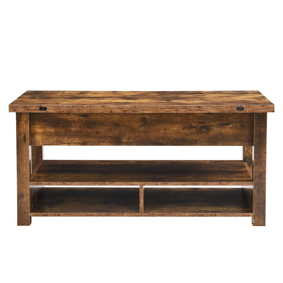 Lift Top Coffee Table Multi-Functional Coffee Table with Open Shelves