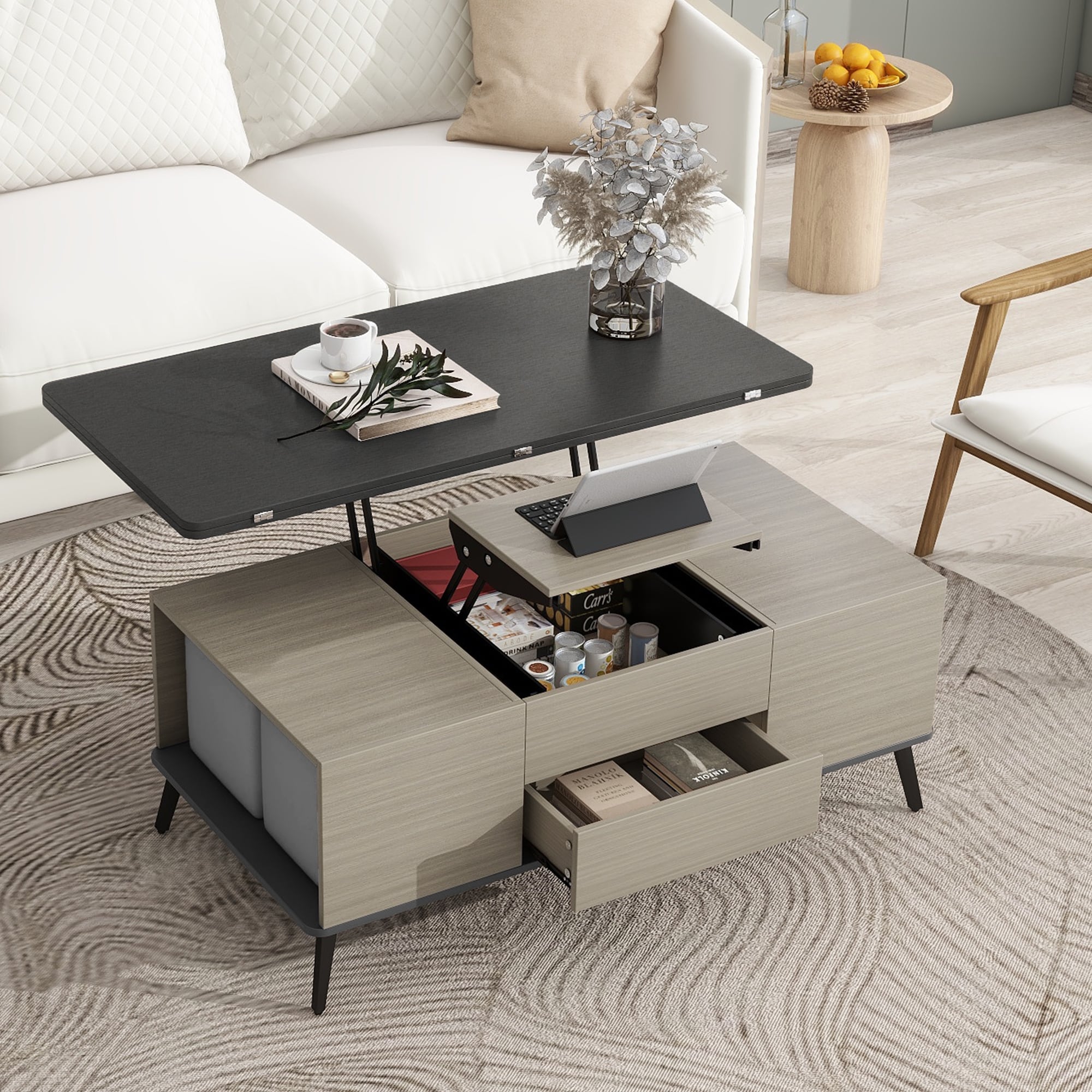 Coffee table sets overstock hotsell