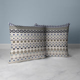 Light And Orange Shape Synergy Indoor/Outdoor Throw Pillow