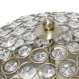 Light Elipse Crystal Flush Mount Ceiling Light