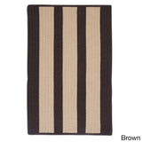 Light House Natural Stripe Reversible Outdoor Rug