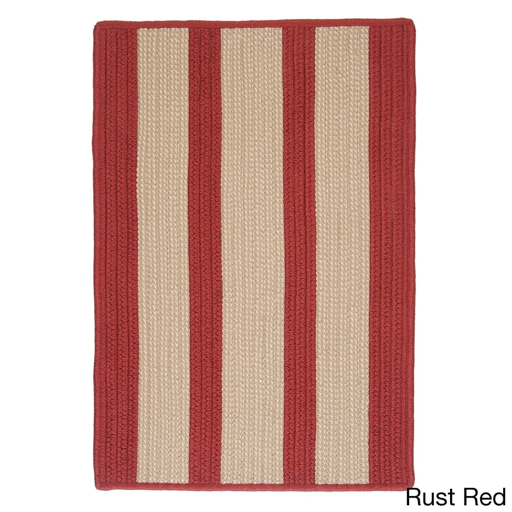 Light House Natural Stripe Reversible Outdoor Rug