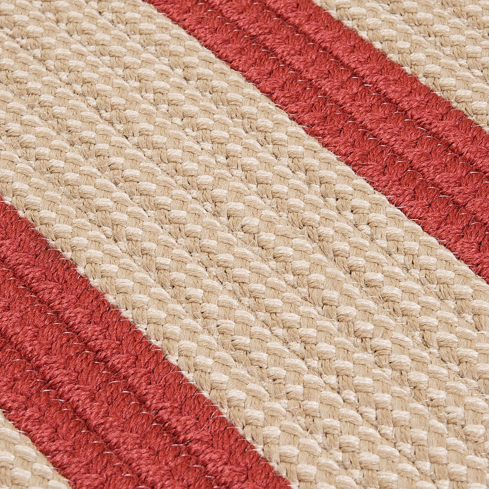 Light House Natural Stripe Reversible Outdoor Rug