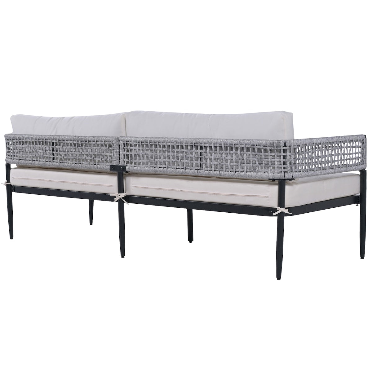 Light luxury style outdoor suit combination With 1 Love Sofa,2 Single Sofa,1 Coffee Table