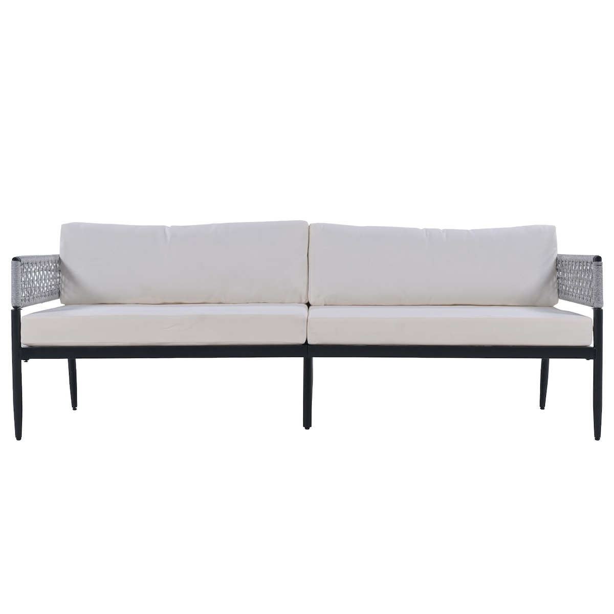 Light luxury style outdoor suit combination With 1 Love Sofa,2 Single Sofa,1 Coffee Table