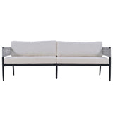 Light luxury style outdoor suit combination With 1 Love Sofa,2 Single Sofa,1 Coffee Table