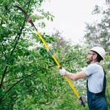 Light-weight Manual Pole Saw Tree Trimmers Long Handle Pruner Set