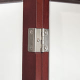 Lighted Curio Display Cabinet: Adjustable Shelves, Mirrored Back, Tempered Glass Doors (6 Tier)