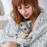 Lightweight Plush Cozy Printed Soft Blanket